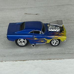 Funline Muscle Machines 1969 Dodge Charger R/T Blue 1/64